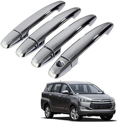 Uneestore Chrome Door Handle COVER for Toyota Innova Crysta 2016 ONWARDS Car Grab Handle Cover