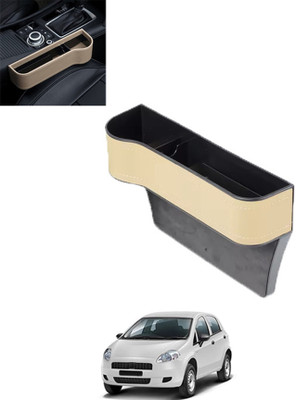 MSNP Front Seat Gap Filler Organizer With Cup Holder & Stroge Function For Car 174 Car Side Seat Catcher(0 L)