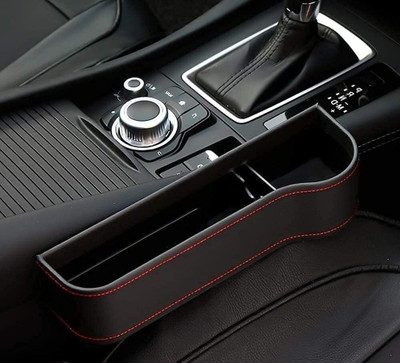 plushcreation Car Seat Pockets Trunk Organizer(Black)