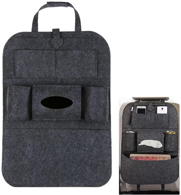BBBIKINI Car Back Seat Organizer With Multi Pockets Rear Storage Hanger for All Cars Car Storage Bag(0 L)