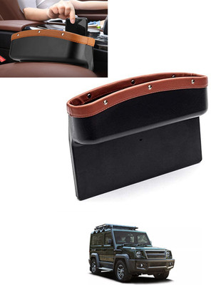 RKPSP Universal Front Seat Side Pocket For Car With Multipurpose Storage 129 Car Side Seat Catcher(0 L)