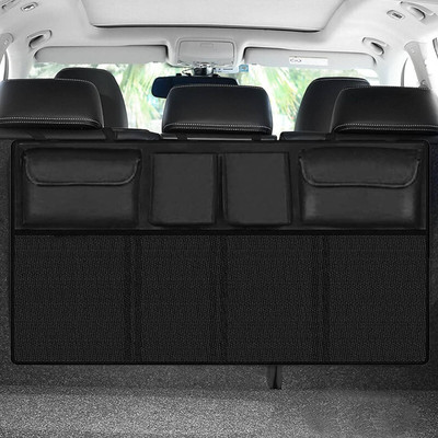 FRAGA Car Back Seat Storage Organizer Adjustable Car Storage Bag(2 L)