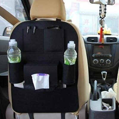 Vidhi Style Car seat back organizer Multi pocket Storage for Universal car Car Multi Pocket(2 L)