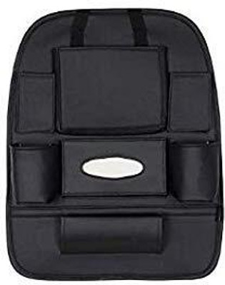 LAVITRA 3D BLACK Car Auto Seat Back Multi Pocket Storage Bag Organizer Holder Hanger Car Multi Pocket(12.5 L)
