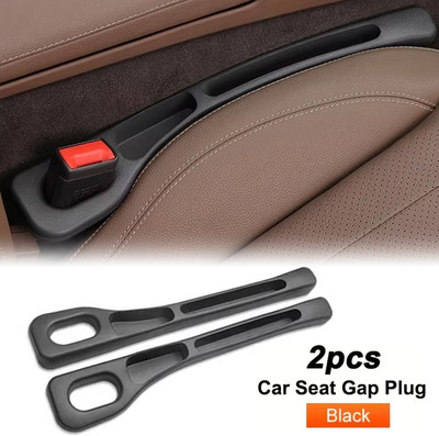 Otoroys Universal 2Pcs Car Seat Gap Filler EVA Car Organizer for Mobile and Key Car Side Seat Catcher(0 L)