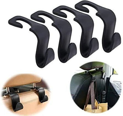 DIGSMORDEN Car Backseat Head Rest Organizer Hook Hanger Car Side Seat Catcher(10 L)