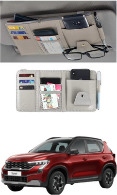 FF TRADERS Car Visor Hanging Organiser for Sonet Car Multi Pocket(0 L)