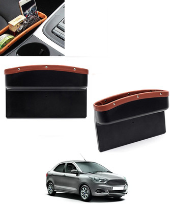 ABJD Universal Front Seat side Pocket For Car with Multipurpose Storage 23 Car Side Seat Catcher(0 L)