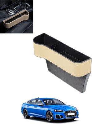 MSNP Front Seat Gap Filler Organizer With Cup Holder & Stroge Function For Car 185 Car Side Seat Catcher(0 L)