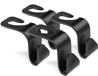 SSE Car Sidecar organizer hook hanger plastic black Seat Catcher Car Side Seat Catcher(10 L)