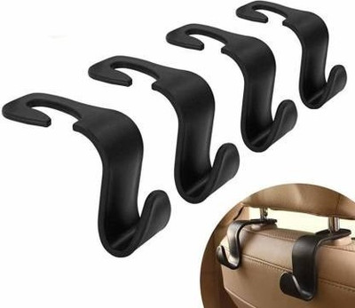 DIGSMORDEN Car Backseat Headrest Hook/Hanger Universal Space Saver Car Side Seat Catcher(50 L)