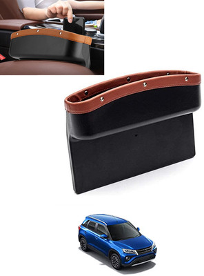 RKPSP Universal Front Seat Side Pocket For Car With Multipurpose Storage 285 Car Side Seat Catcher(0 L)