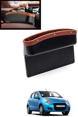 MATIES Tan Side Seat Gap Filler Hanging Pocket For Wallet,Card ,Coins keys etc-24 Car Side Seat Catcher(0 L)