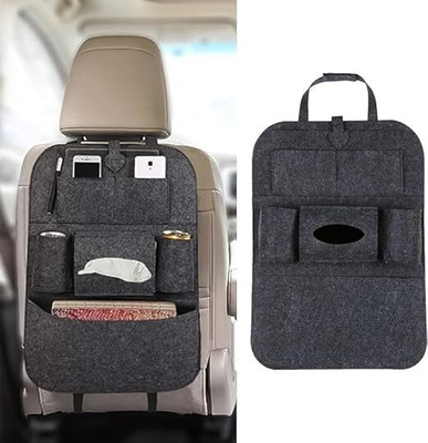 Idona Creation Car Back Seat Organizer With Multi Pockets Rear Storage Hanger for All Cars Car Storage Bag(5 L)
