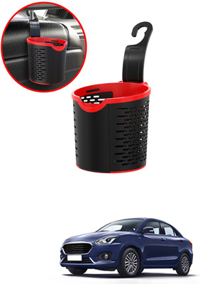 MATIES Multiuse Car Seat 3R Black/Red Convenient Basket For Extra Storage-256 Car Storage Bag & Bin(1 L)