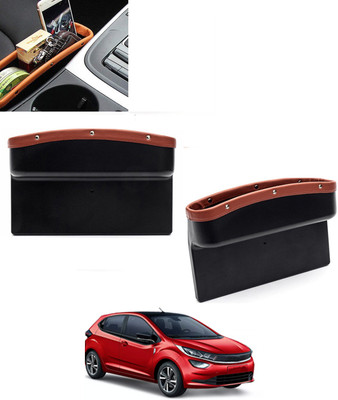 ABJD Universal Front Seat side Pocket For Car with Multipurpose Storage 16 Car Side Seat Catcher(0 L)