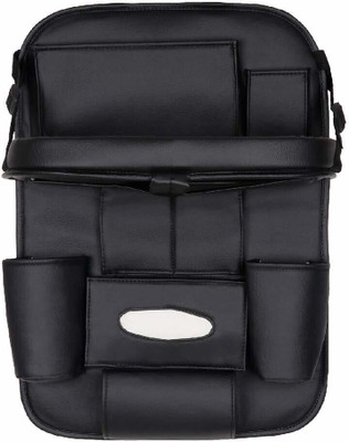 Lakshya 3D Car Seat Back Organizer with 10 Pockets and Meal Tray Car Multi Pocket(15 L)
