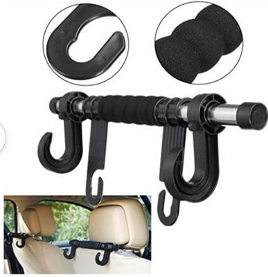 TECHGEAR Holders - Back Seat Organizer Headrest Luggage Bag Holder Hook Hanger Car Storage Bag(2 L)