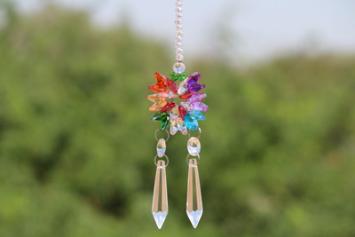 K9 CRYSTAL PRODUCTS Car Hanging Sun Catcher Home Decoration Hanging diomand car hanging A38 Car Hanging Ornament(Pack of 1)