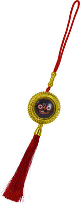 Real Craft Car-Hanging-Jaga-Red-0E Car Hanging Ornament(Pack of 1)