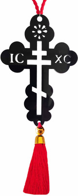 M Men Style Religious Lord Jesus Christ Cross Car Hanging Ornament Dream Catchers LA180 Car Hanging Ornament(Pack of 1)