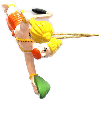 Meeko.com Polisirin Hanuman Hanging Car Hanging Ornament(Pack of 1)