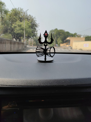 VM STORE DB4 TRISHUL BLACK Car Hanging Ornament(Pack of 1)