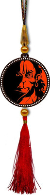 GiftzLane New-Hanuman Kesri / Bajrang Bali Car Hanging Ornament(Pack of 1)