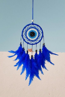 GIFTWA Evil Eye Dream Catcher for Car, Home & Office| Car Hanging Ornament(Pack of 1)