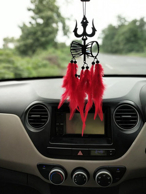 Cloudzy Store Dream Catcher Trishul Car Hanging Ornament(Pack of 1)