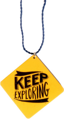 GXYS Both Side Keep Exploring Car Hanging Ornament(Pack of 1)