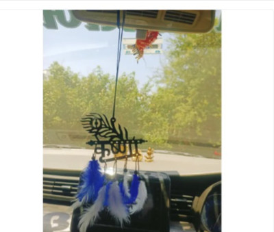 Dalli Nesh Krishna Pichu Car Hanger | Supper Gift For Car And Khatu Shyam Lover Car Hanging Ornament(Pack of 1)