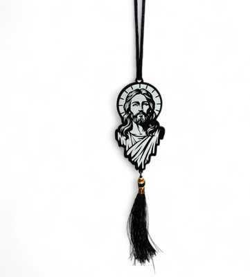 DHANIPASALA Acrylic Jesus Christ Car Hanging Ornament(Pack of 1)