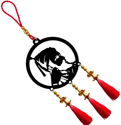 Shiv Jagdamba Acrylic Ch. Shivaji Maharaj Car Hanging Rear View Mirror Decor ShivLA623 Car Hanging Ornament(Pack of 1)