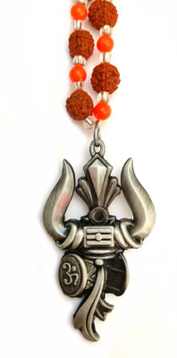 Meeko.com Shiv Ji Trishul Car Hanging Ornament 0bs662b Car Hanging Ornament(Pack of 1)