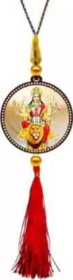 Giftlab Lord Durga Hanging idol for Car and Home Decorative Showpiece Car Hanging Ornament(Pack of 1)