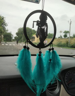 Dhyani Fashion KRISHNA BLUE Car Hanging Ornament(Pack of 1)