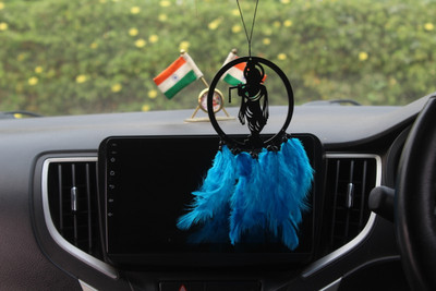 Dalli Nesh WOOD Krishna Car Hanging Ornament Car Hanging Ornament(Pack of 1)