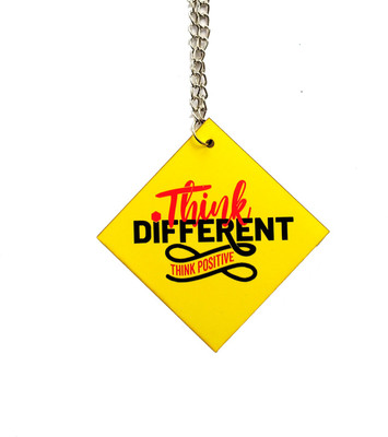 GXYS Both Side Think Different Think Positive Car Hanging Ornament(Pack of 1)