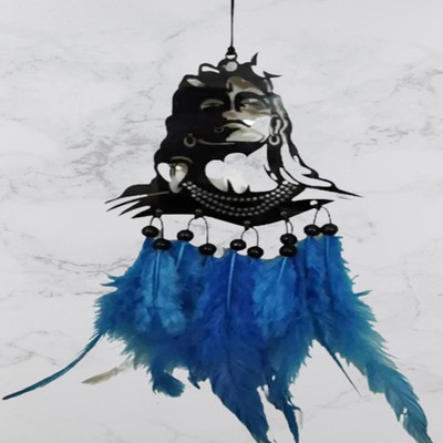 Dhyani Fashion adiyogi blue Car Hanging Ornament(Pack of 1)