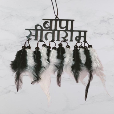 Dhyani Fashion Bapa sitaram_01 Car Hanging Ornament(Pack of 1)