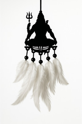 VAJIN Mahadev Dream Catcher Car Hanging | Rearview Mirror Decoration Accessory Car Hanging Ornament(Pack of 1)