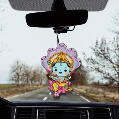 COMONOT Vishnu Narayan Ji Car Hanging Car Hanging Ornament(Pack of 1)