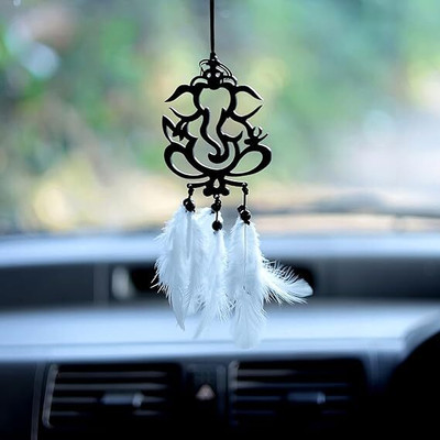 elevarse MJ_Ganesh 01 Car Hanging Ornament(Pack of 1)