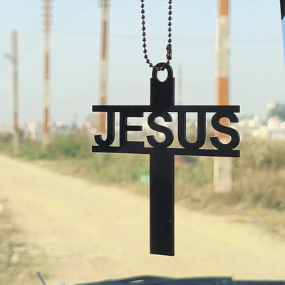 ART END Jesus A19 idol decoration accessories Car Hanging Ornament(Pack of 1)