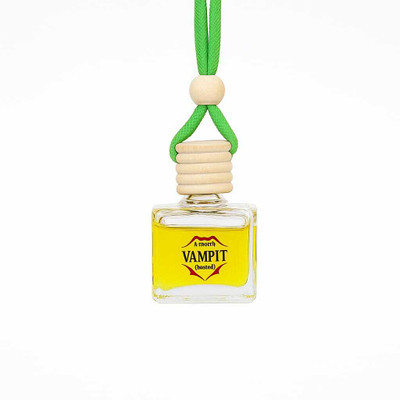 VAMPIT Sweet Blossom Car Freshener with wooden cap Diffuser, Car Freshener Hanging Car Freshener Diffuser Blossom_light green(12 ml)