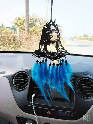 Supreme Soft SS_Adiyogi_Blue Car Hanging Ornament(Pack of 1)
