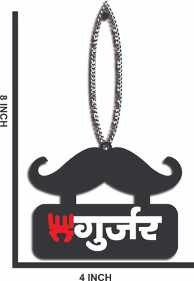 2 O'Clock CAR WALL HANGING-005 Car Hanging Ornament(Pack of 1)