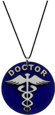 AFH Ab Sab Doctor Medical Blue Sign Decorative Interior Car Hanging Ornament Car Hanging Ornament(Pack of 1)