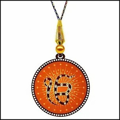IDOLCRAFT Car Ornament – Ek Omkar Bright Hanging Figurine Car Hanging Ornament(Pack of 1)